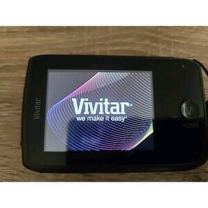 Vivitar* ViviCam *X137* (12.1 MP)(Zoom 4x) Digital Camera * Black*touch Screen*